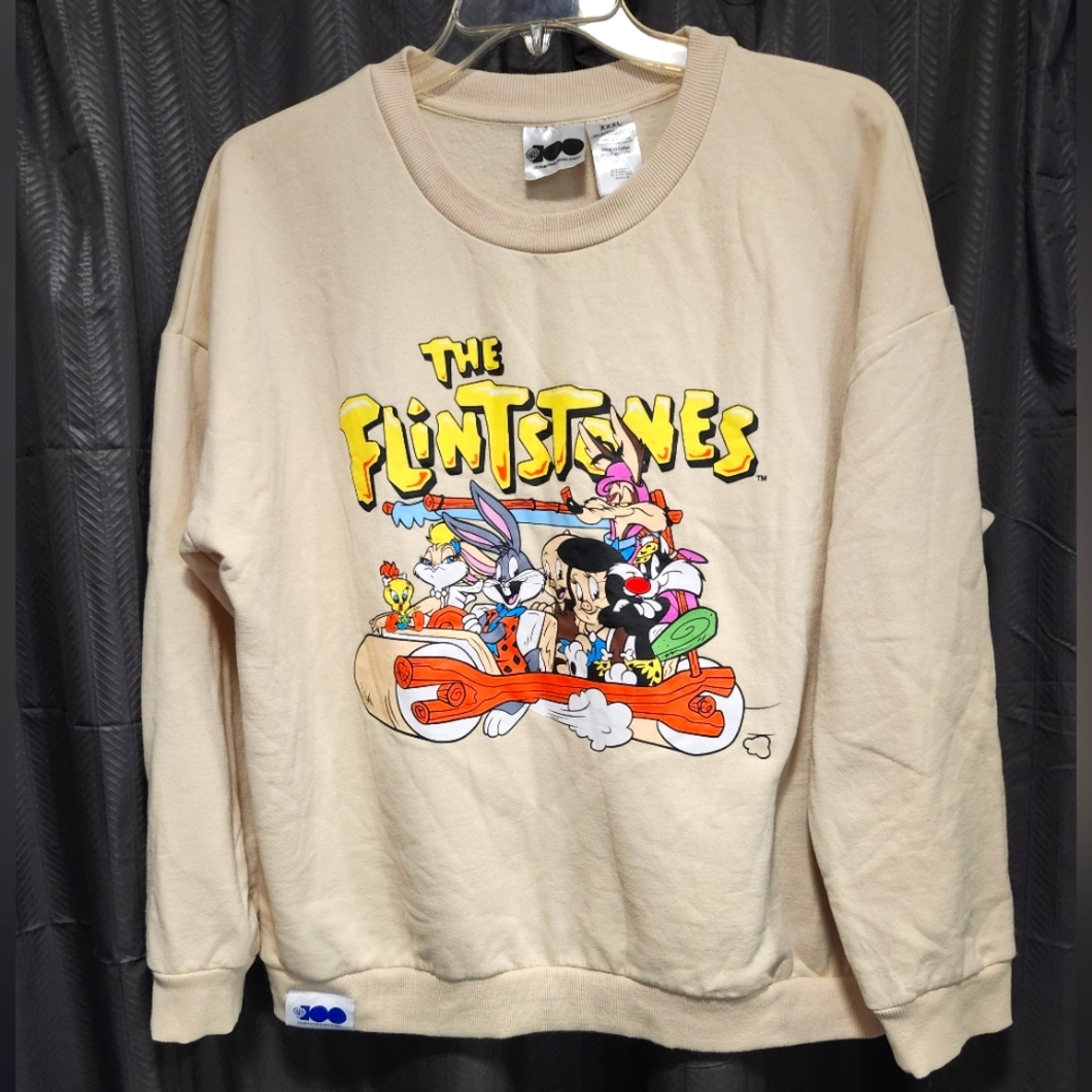 The Flintstones Cream Sweatshirt